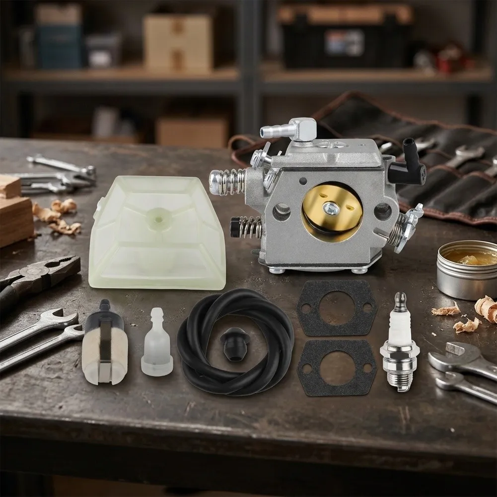 Replacement Carburetor Package for 590 620P CS600 620PW Chainsaws Includes Air Filter Fuel Filter Spark Stopper and