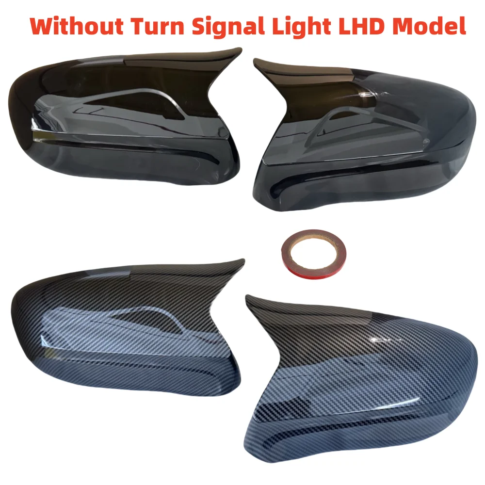For LHD Lexus IS250 IS350 ES350 LS 2006-2012 Without Light Car Rearview Side Mirror Cover Wing Cap Exterior Door Housing Trim