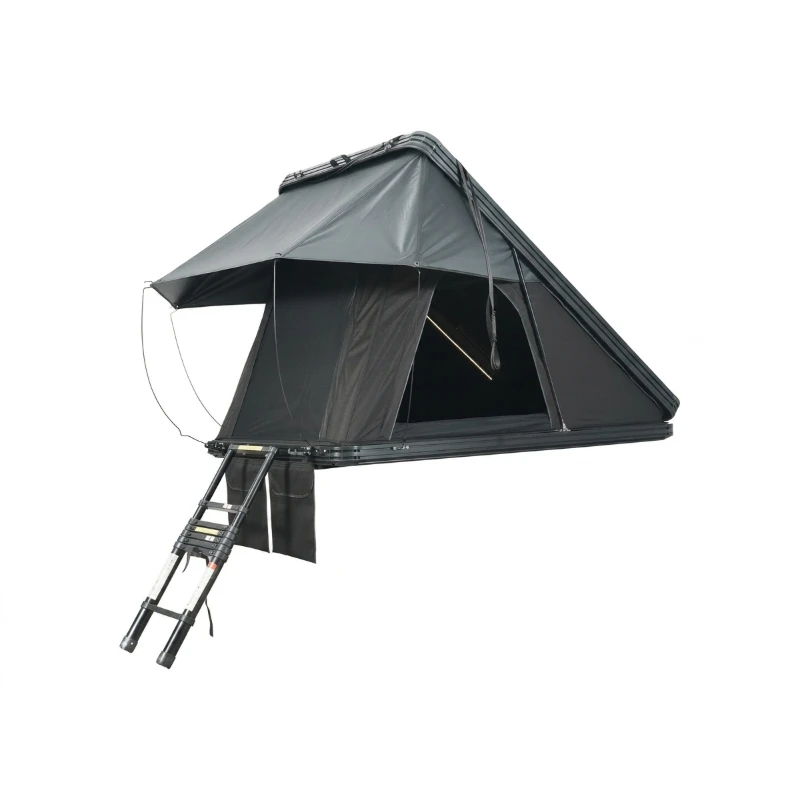 High‑Quality 2‑Person Four‑Season Hard‑Rooftop Tent Over 3000mm, Waterproof Ox‑cloth SUV Overland Camping