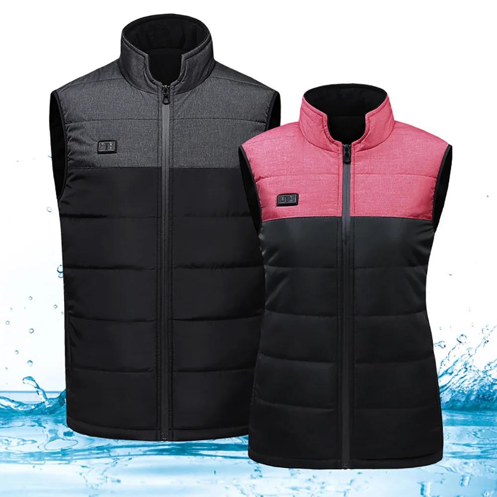 21 Areas Heated Vest Men Women Jacket Heated Winter Womens Electric Usb Heater Tactical Jacket Thermal Vest Body Warmer Coat