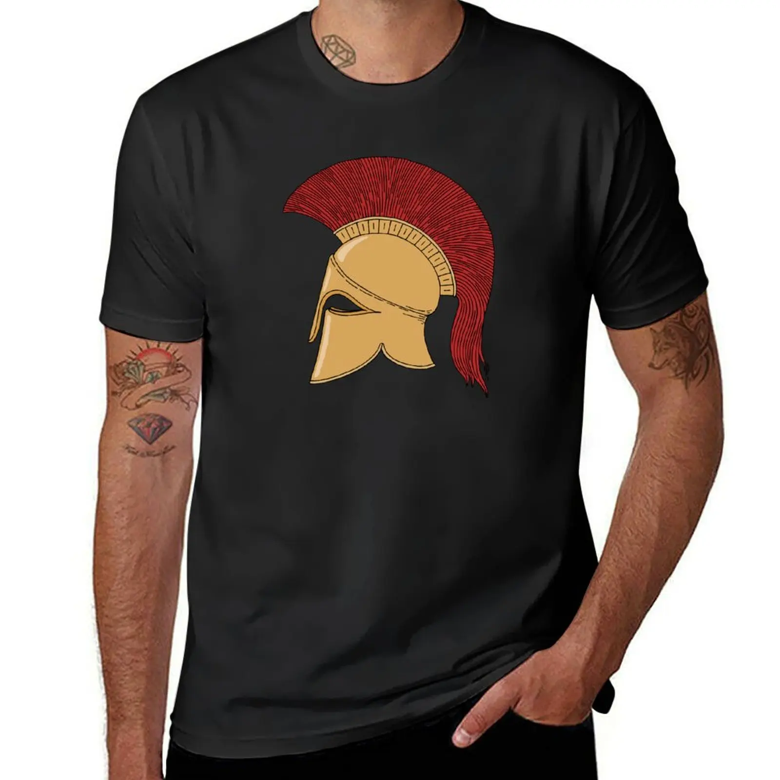 Corinthian Helmet T-Shirt plain aesthetic clothes mens clothes