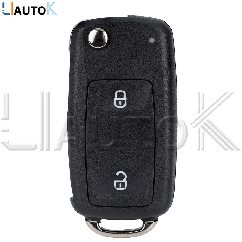 Remote Car Key Flip For Volkswagen for VW Jetta 6 Tiguan 2 Passat Golf 4 5 6 Beetle Eos Rapid for Skoda Octavia 434MHz ID48 Hu66 view 5
