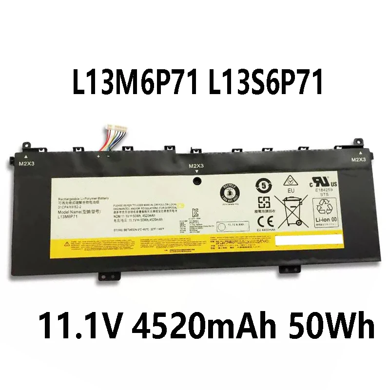 

L13M6P71 L13S6P71 11.1V 4520mAh 50Wh Laptop Battery For Lenovo Yoga 2 13 121500234