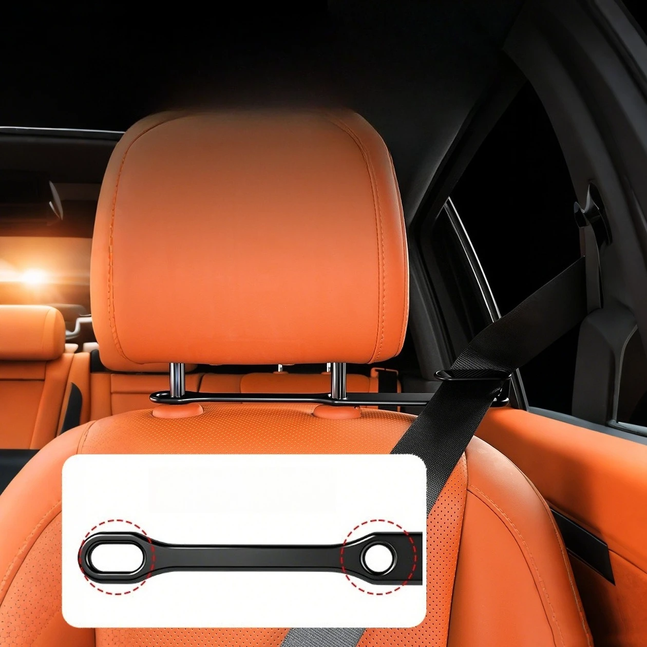 2pcs Car Universal Seat Belt Adjuster Clip Shoulder Strap Positioner For Comfort Anti-Chafe Buckle Lock For Drivers And Passenge