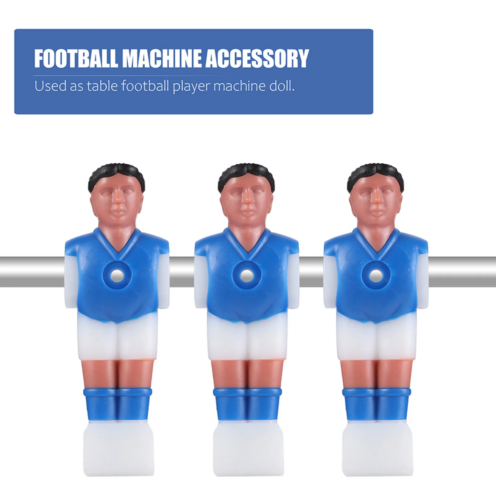 

Набор из 16 сменных износостойких фигурок футболистов из смолы для настольного футбола, аксессуар для игры в футбол