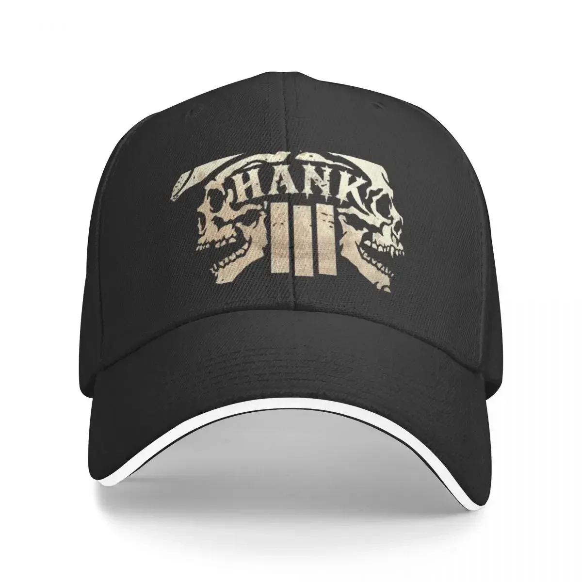 LutherStamm Hank Williams III Logo Mens Graphic Cadeau Chaud Baseball Cap black Golf sun hat |-F-| Mens Caps Women's