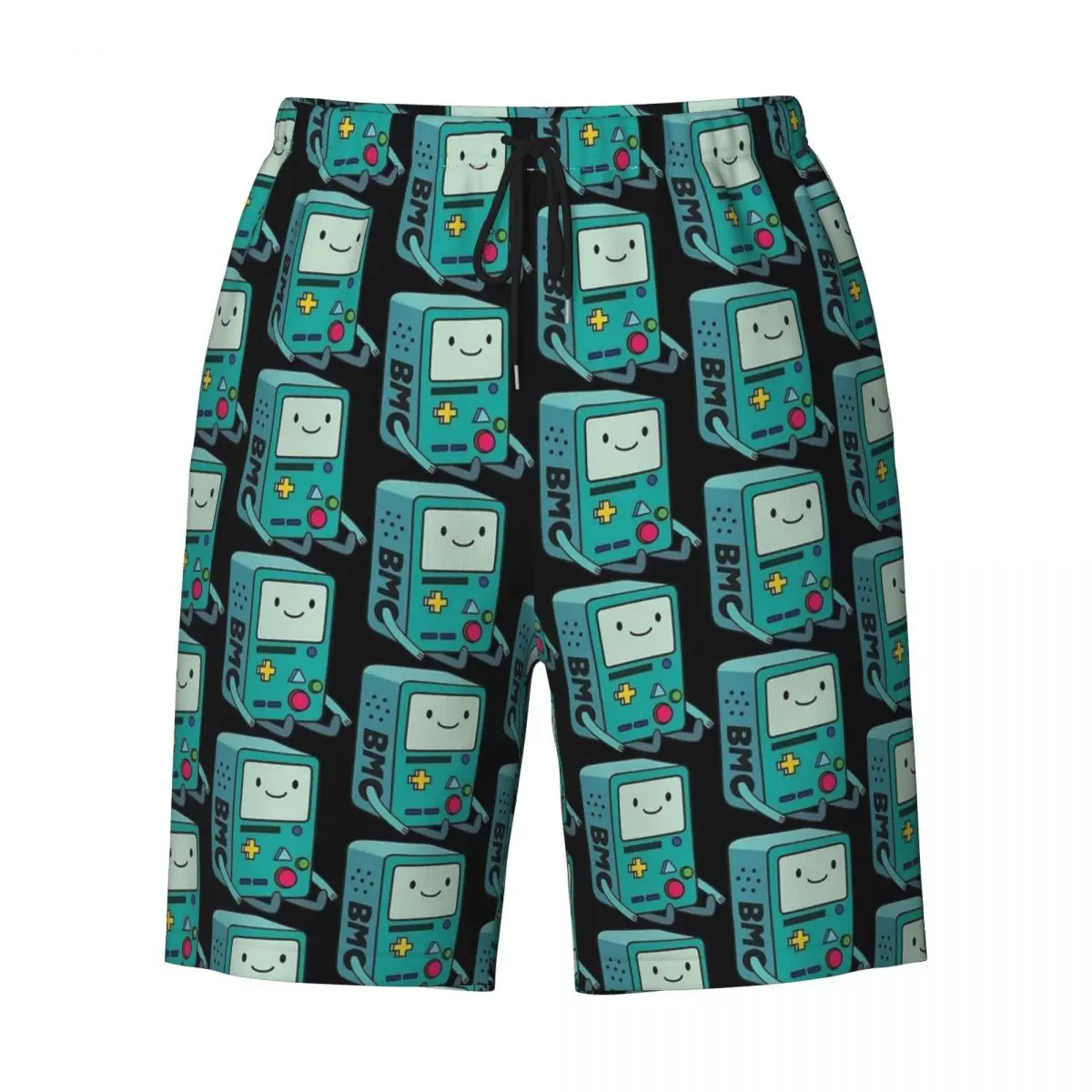Adventure Time BMO Spodenki planszowe Letnia gra wideo Modne krótkie spodnie planszowe Męska odzież sportowa Szybkoschnące kąpielówki