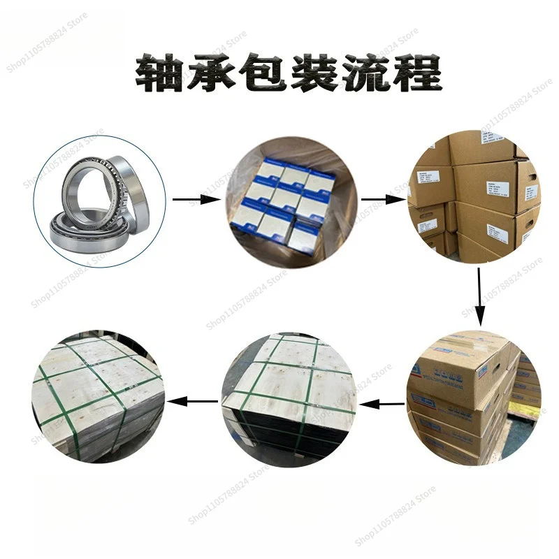 For Tapered Bearing 30203 30204 30205 30206 Tapered Pressure Roller Bearing Model