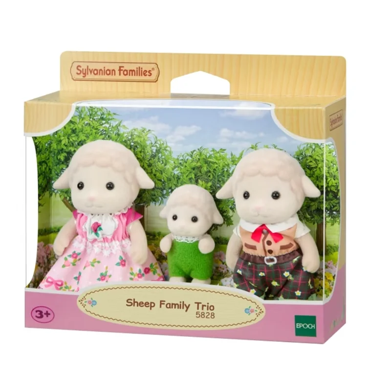 Sylvanian Families 블라인드 키 체인 Aceessories 피규어 원래 어린이 주방 장난감 소녀를위한 세 양 가족 어린이 장난감