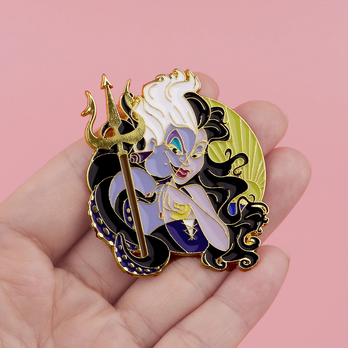 Evil Villain Enamel Pins Brooches for Women Badges Lapel Pins for Backpack Fashion Jewelry Clothing Accessories Christmas Gift