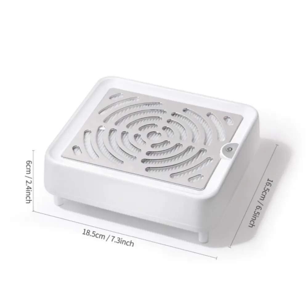 Profesional con filtro extraíble, recolector de polvo para uñas, salón de uñas, aspiradora de alta velocidad, absorbente de polvo para manicura de poco ruido