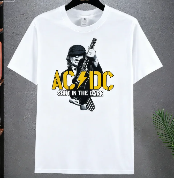 تي شيرت رياضي عصري بأكمام قصيرة لعام 2026 مع طباعة تيار متردد وتيار مستمر، عصري ومسامي، مناسب للارتداء اليومي #1