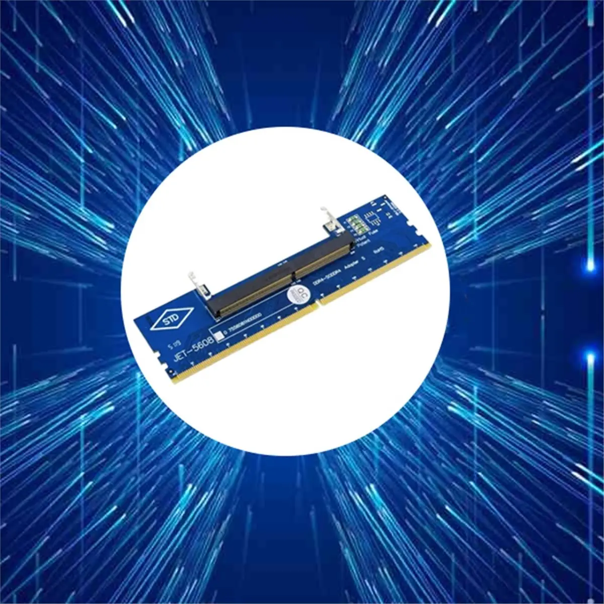 NEW FACTORY~8PCS Laptop to Desktop SO-DIMM to PC DIMM Card DDR4 Memory RAM Memory Adapter Laptop RAM to PC Desktop Test Card