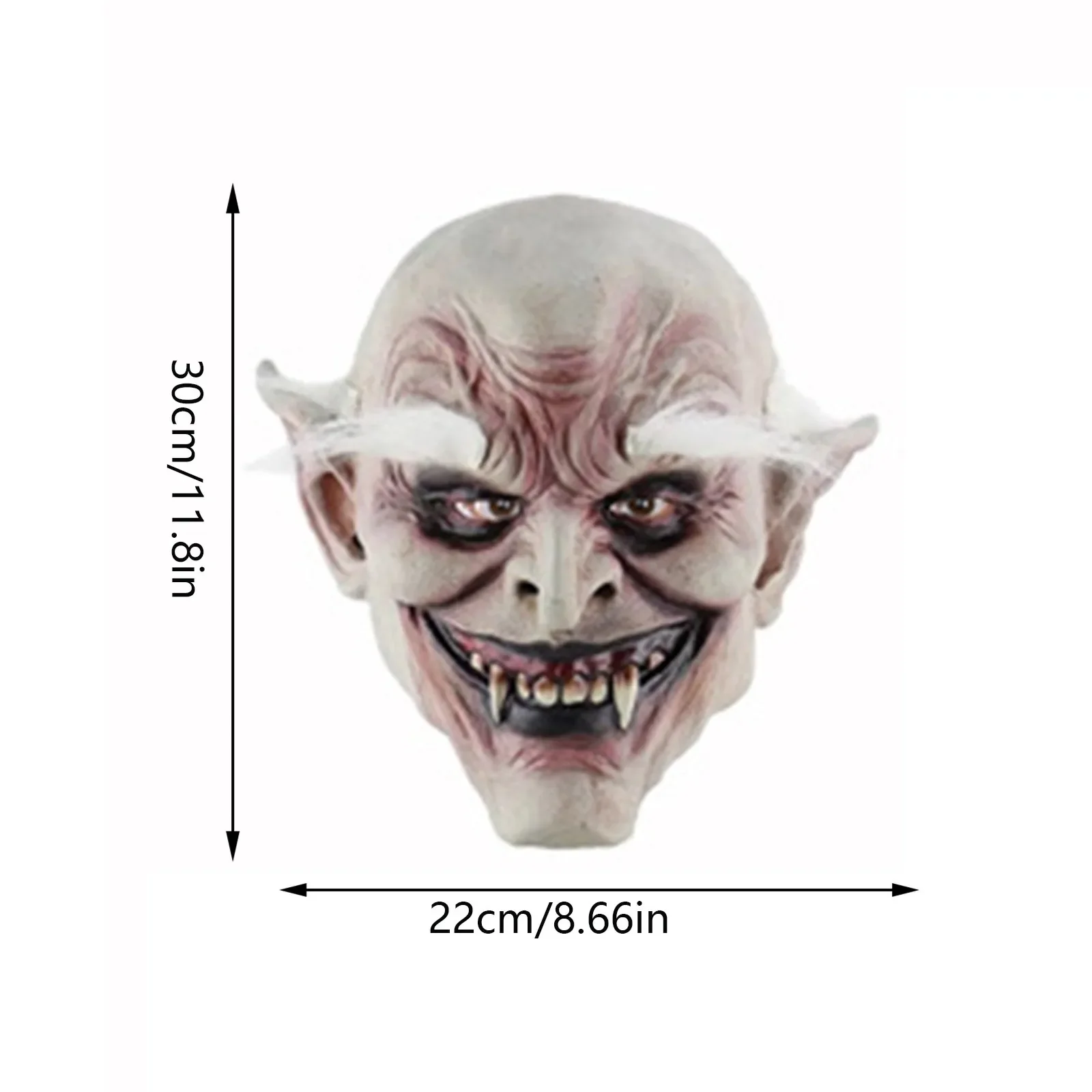 2025 قناع الهالوين دي دي ديجويزمنت لـ fête de Feier d'halloween، jouet d'horreur، قناع رياليست إن اللاتكس دو ديابل