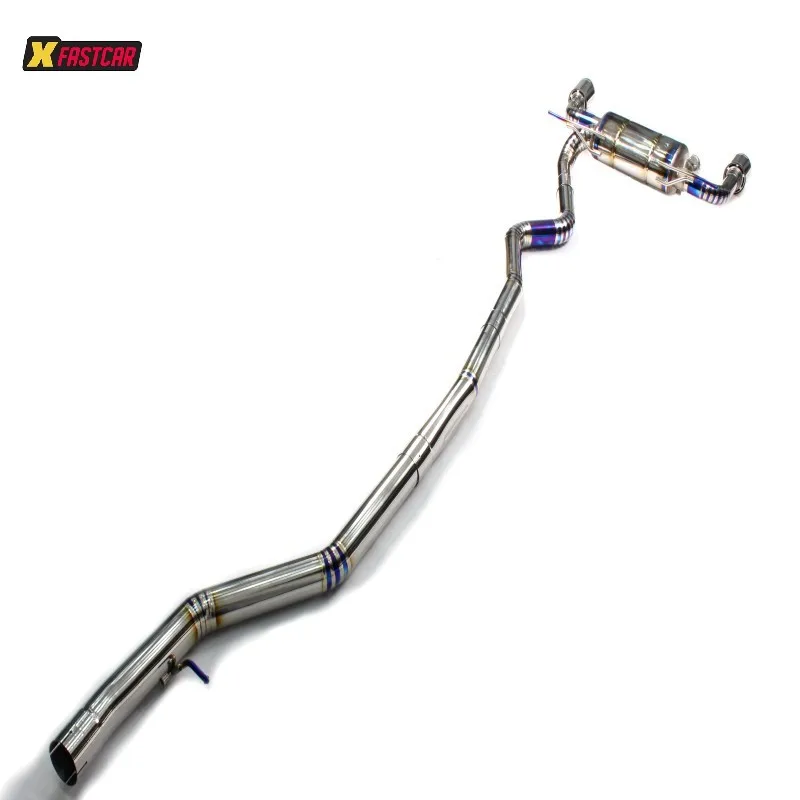 Titanium Alloy Exhaust Pipe For BMW 3 Series B48 320i 318i 330i 328i 2014Up 2.0L With Piping 3'' to 3.5''