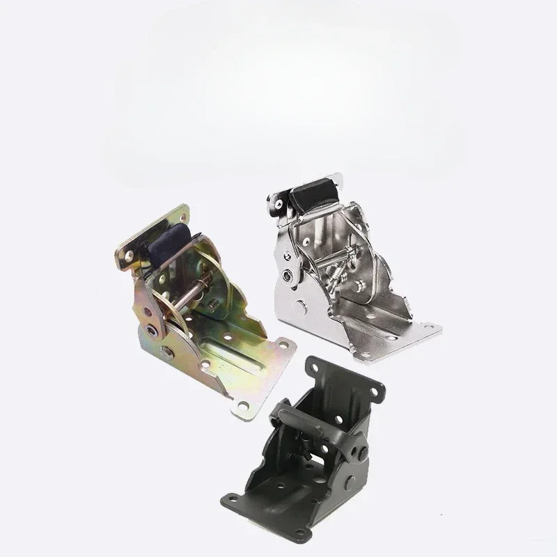 1Pcs 90-degree Self-locking Folding Hinge Right-angle Furniture Thickened Folding Hinge Bracket