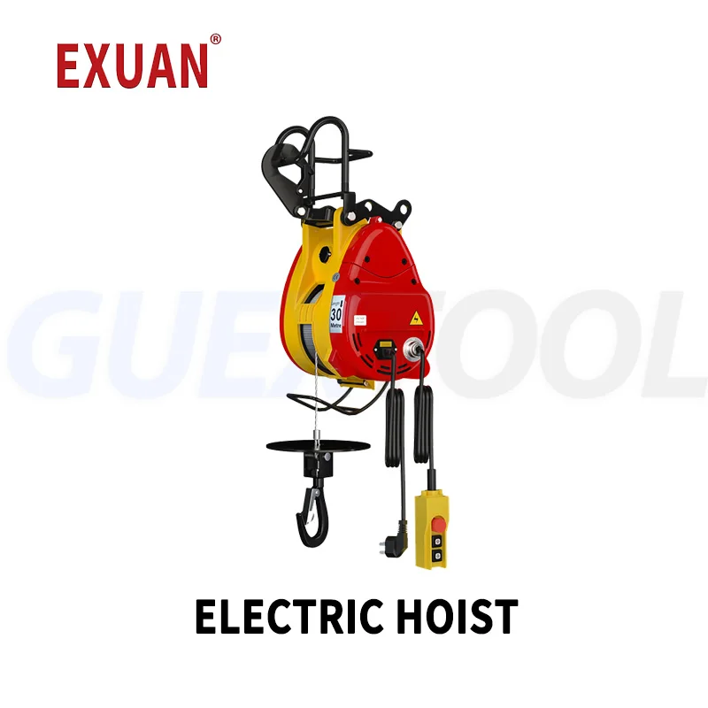 Electric Hoist Crane Lifting Remote Control Winch Engineering Specific Crane 160-250kg Can Be Used In Combination