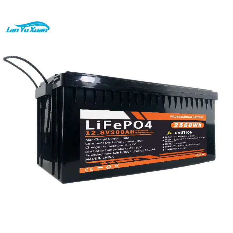 

Hot Sale 12.8V 200AH batteries off grid solar power system 3000 CYCLE lithium lifepo4 battery energy storage system