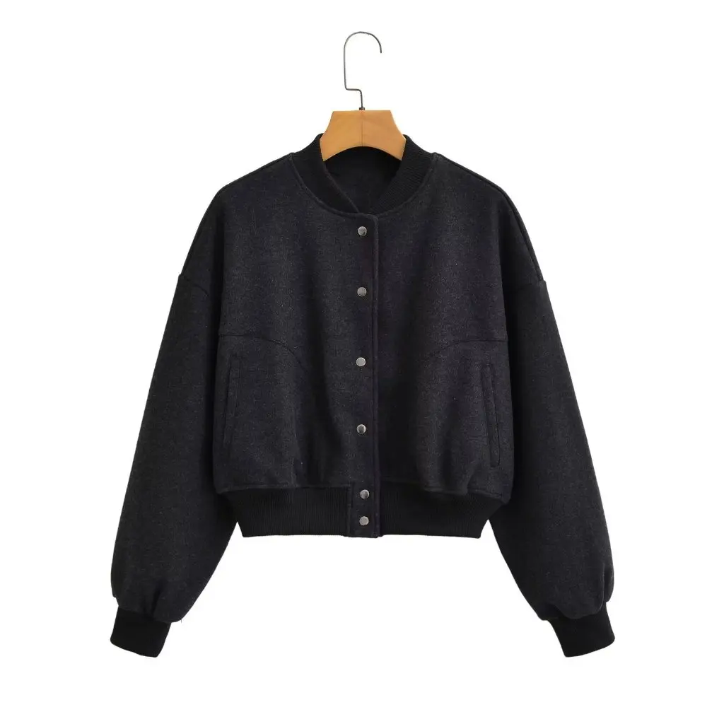 

Women's Short Aviator Fashion Jacket Autumn New American-style European-style Fashion Outerwear for Ladies