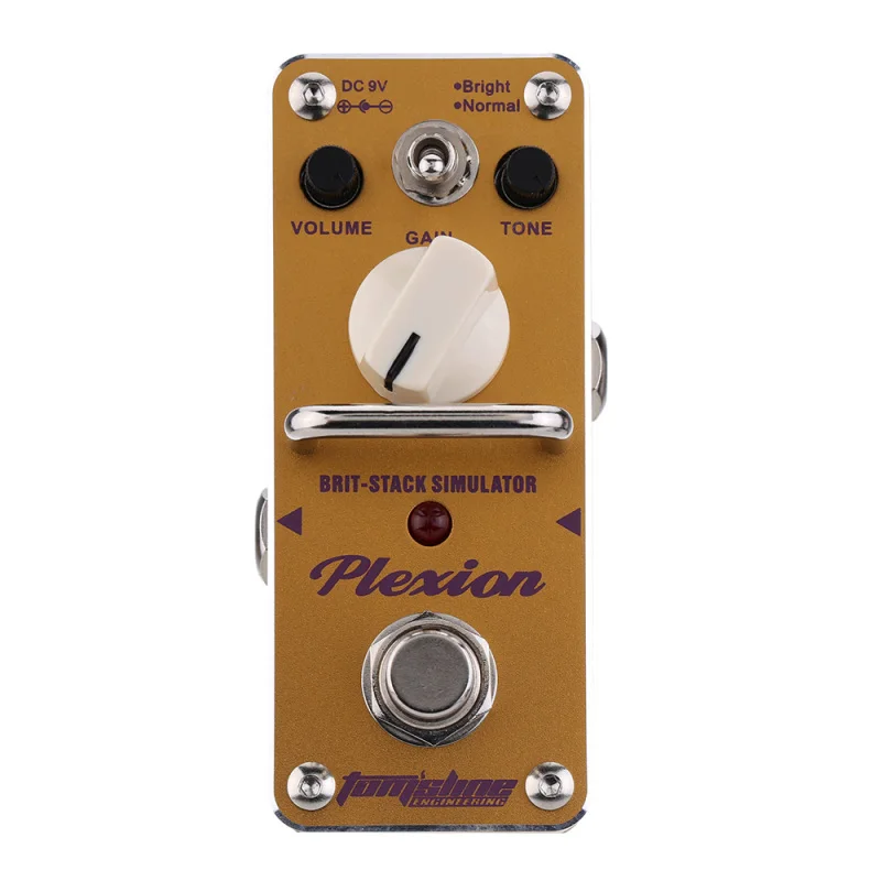 APN-3 Plexion Brit-stack Simulator Electric Guitar Effect Pedal Mini Single Effect with True Bypass Guitarra Effect Pedal