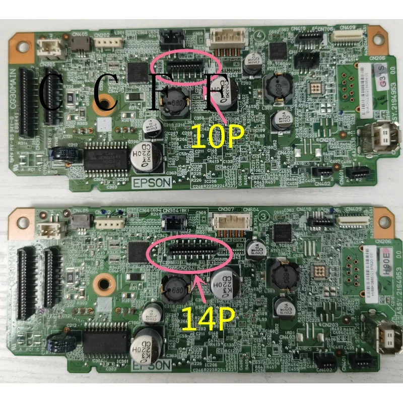 

Оригинальная разборка и сборка для Epson ET4700 и ET4750 (14P факс-интерфейс), аксессуары для интерфейсной платы материнской платы