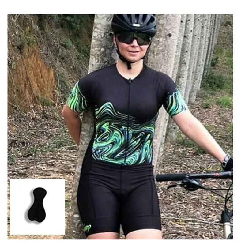 Women's Custom Breathable Short Sleeve Sublimation Printing Professional Triathlon Jumpsuit Suits, Triathlon Bike Sport Clothes