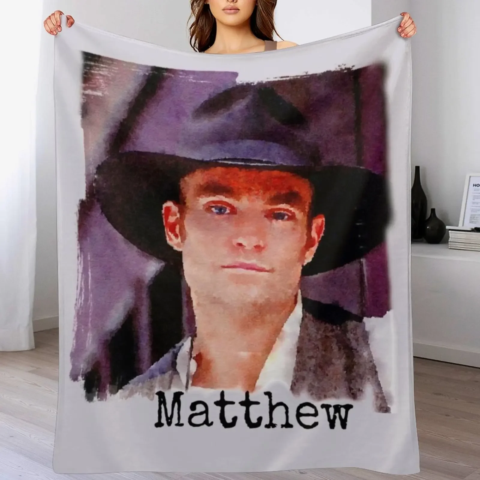 

Matthew Cooper, Dr Quinn Medicine Woman Throw Blanket Warm anime Decoratives blankets and throws Blankets