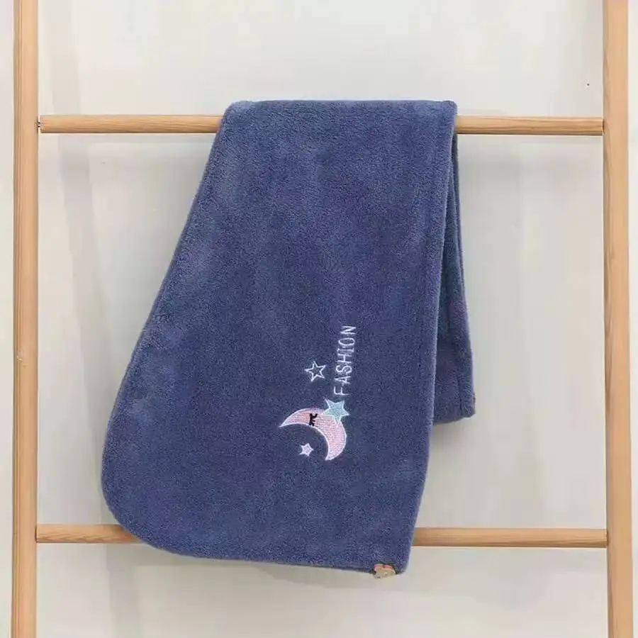1pc Quickly Dry Hair Hat Super Absorbent Soft Bathroom Women Head Towels Girls Cute Hair Towel Hair Dry Wrap Bonnets
