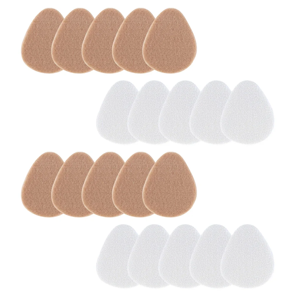 

10 Pairs Forefoot Pad Wool Fleece High Heels Anti wear Comfortable Insole Cushion Bone Pain Relief Pressure Absorption Foot Care