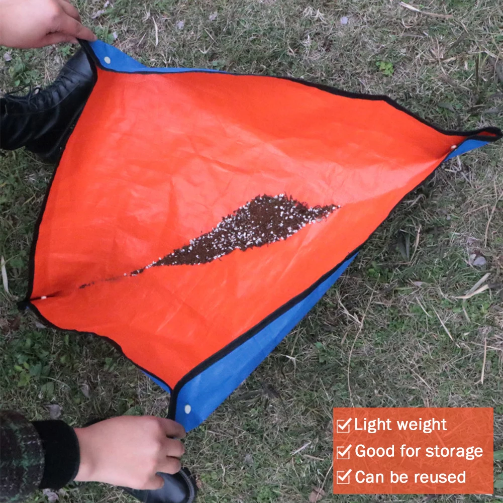 Foldable Planting Mat Waterproof Transplanting Mat Plant Flower Pot Reusable Anti-dirty Garden Potting Pad Gardening Accessories