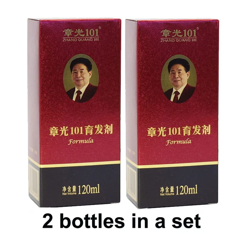 Zhang Guang 101 formula （101P） 2X120ml Chinese medicine therapy anti hair loss hair care nourish the hair follicle hair regrowth