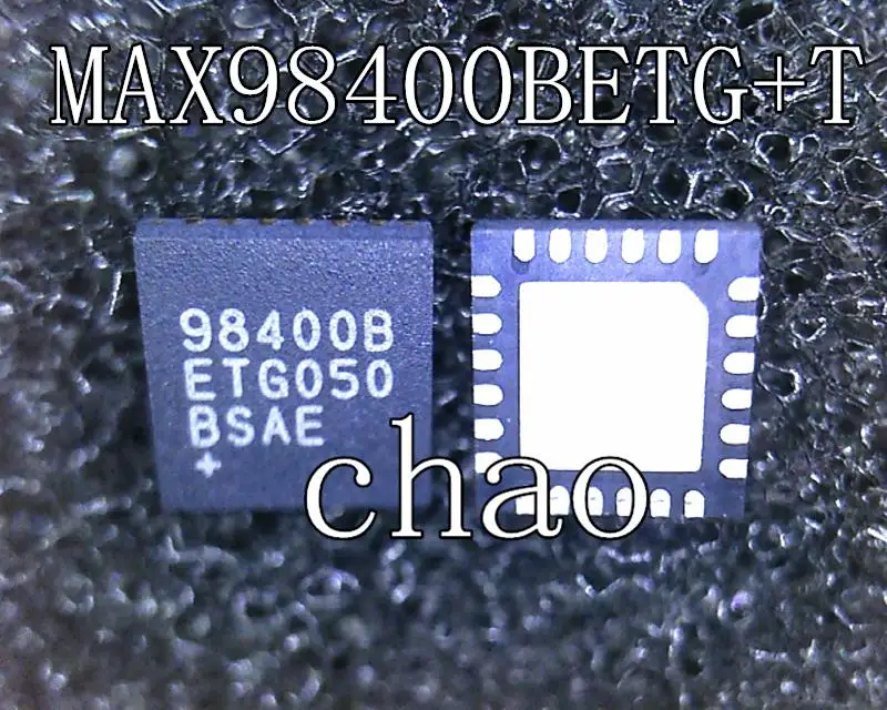 

MAX98400BETG + T QFN24 98400B