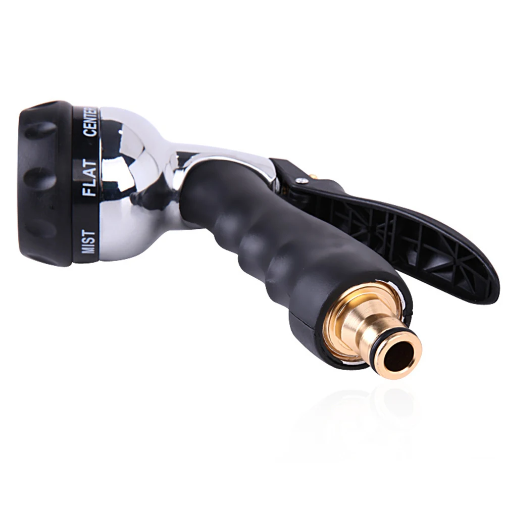 Durable Metal Spray Gun - Home Garden Watering & High-Pressure Car Wash Tool - Multi-Functional Outdoor Cleaning Equipment