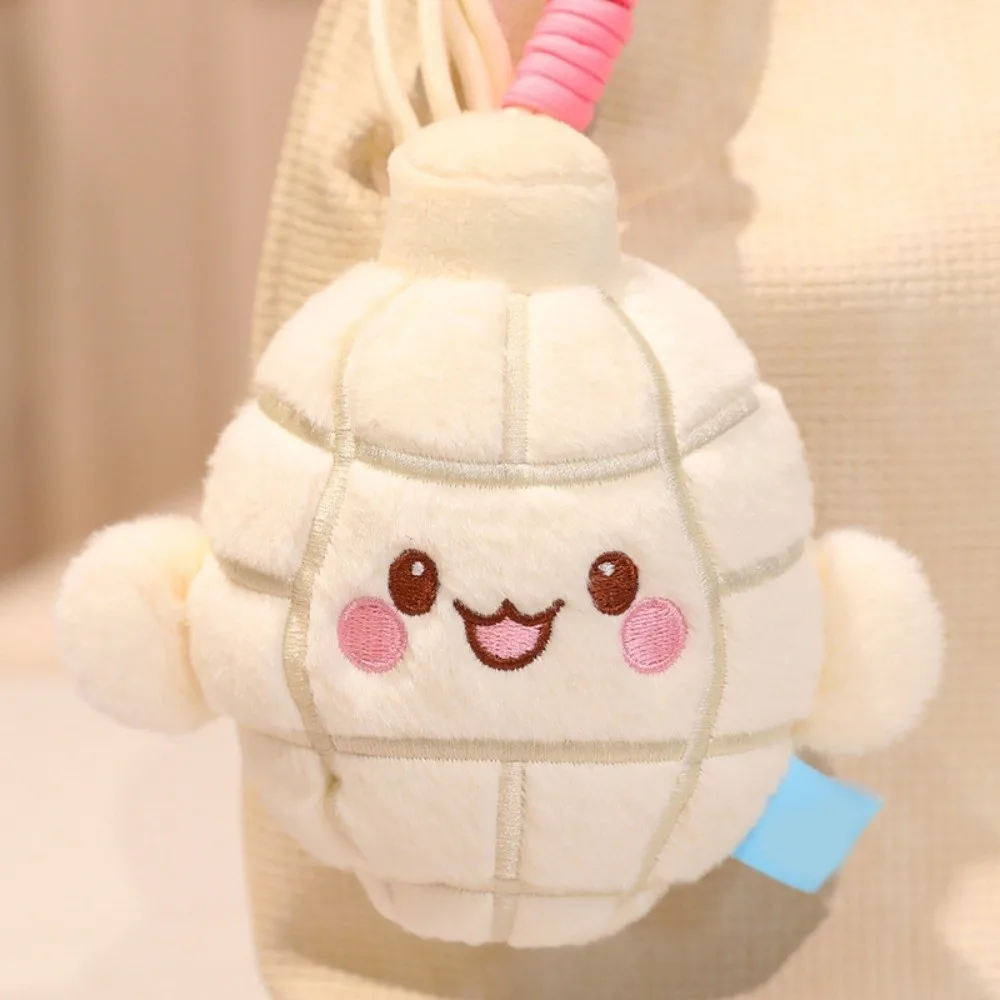 Gifts Colorful Keychain Embroidered Face Furry Bag Charm Cute Hanging Loop HandBag Pendant Backpack Accessories