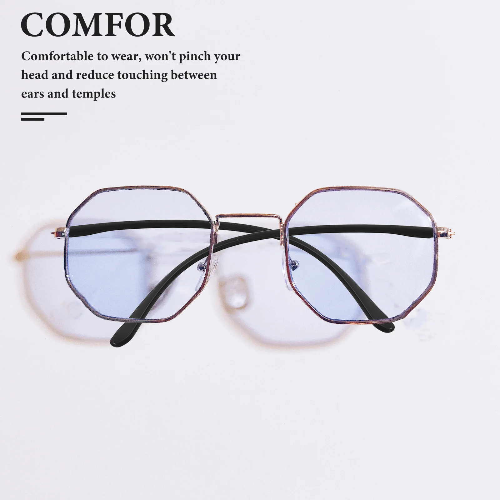 

1 Pair Black Glasses Leg Bracket 5# Flat Tooth Single Tooth Eyeglasses Arms Replacement for Sunglasses Reading Glasses Temples