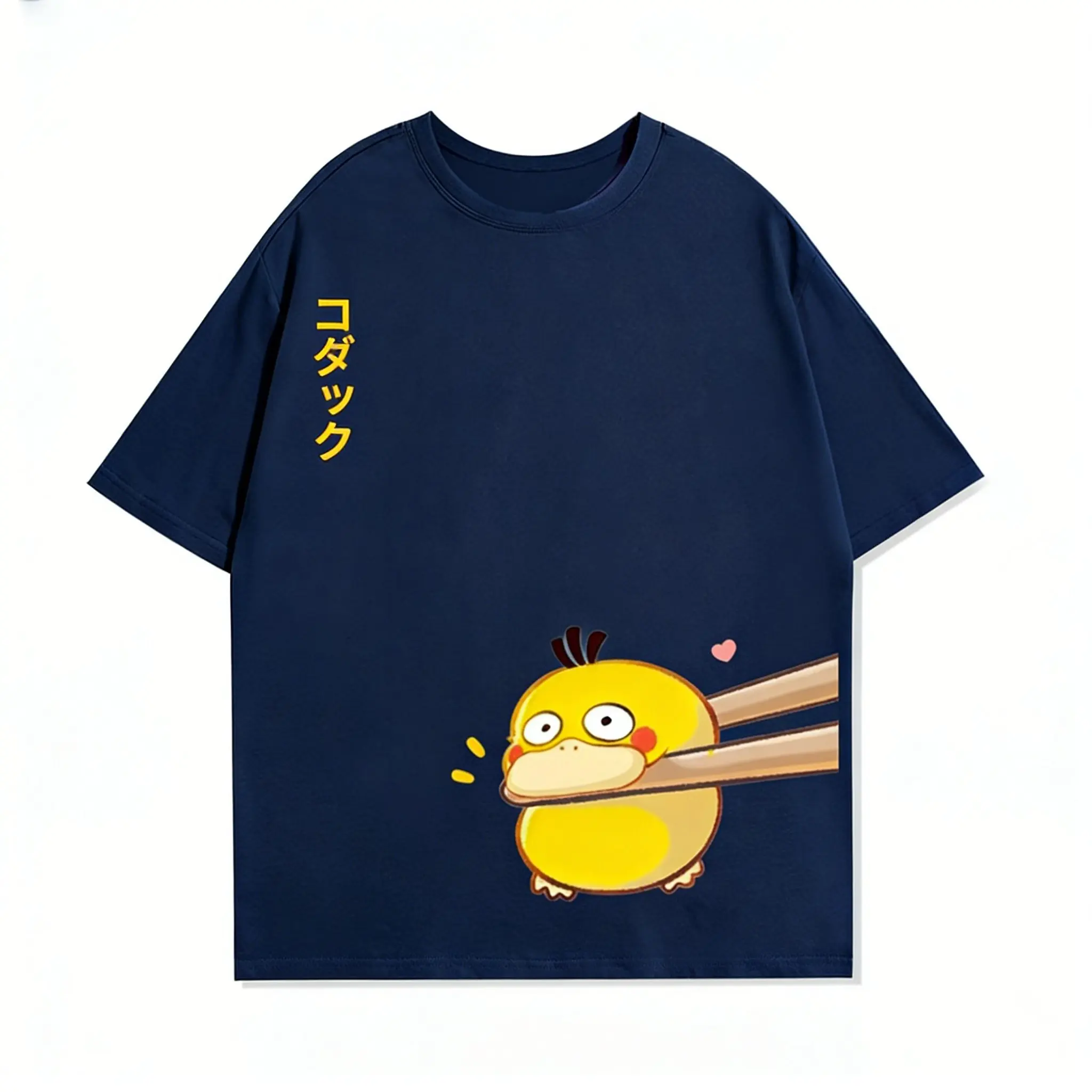 Anime Pokémon Grafik bedrucktes T-Shirt für Herren und Damen, Herren-Oberteile, Harajuku Y2K T-Shirt, 2026 Sommer Neues T-Shirt Streetwear – Detail 9