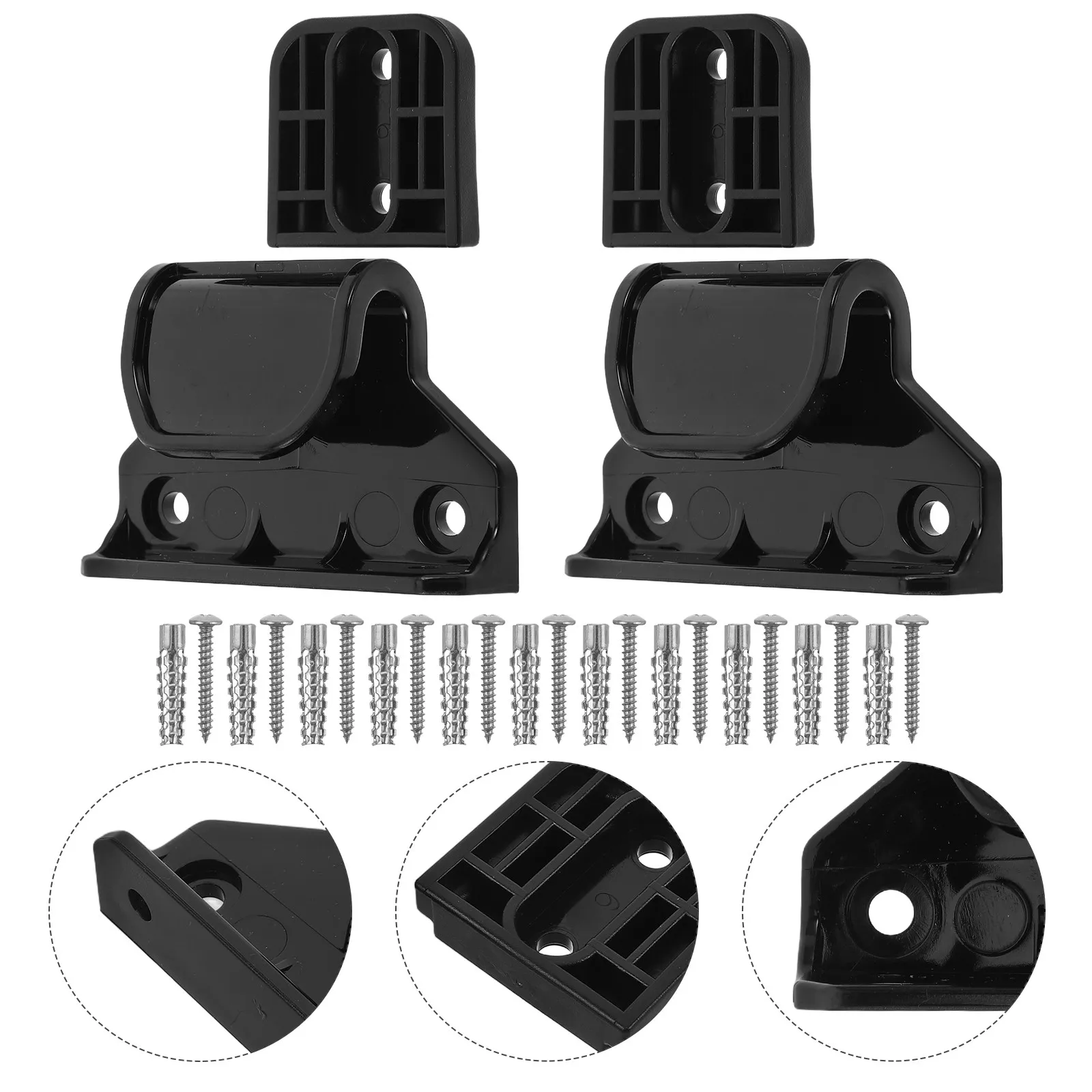 

Комплект фурнитуры для выдвижных ворот безопасности (1 шт.) для дверей автодомов, внутреннего и наружного использования, с креплением-засовом, для домашних животных, детей, собак, кошек, лестниц