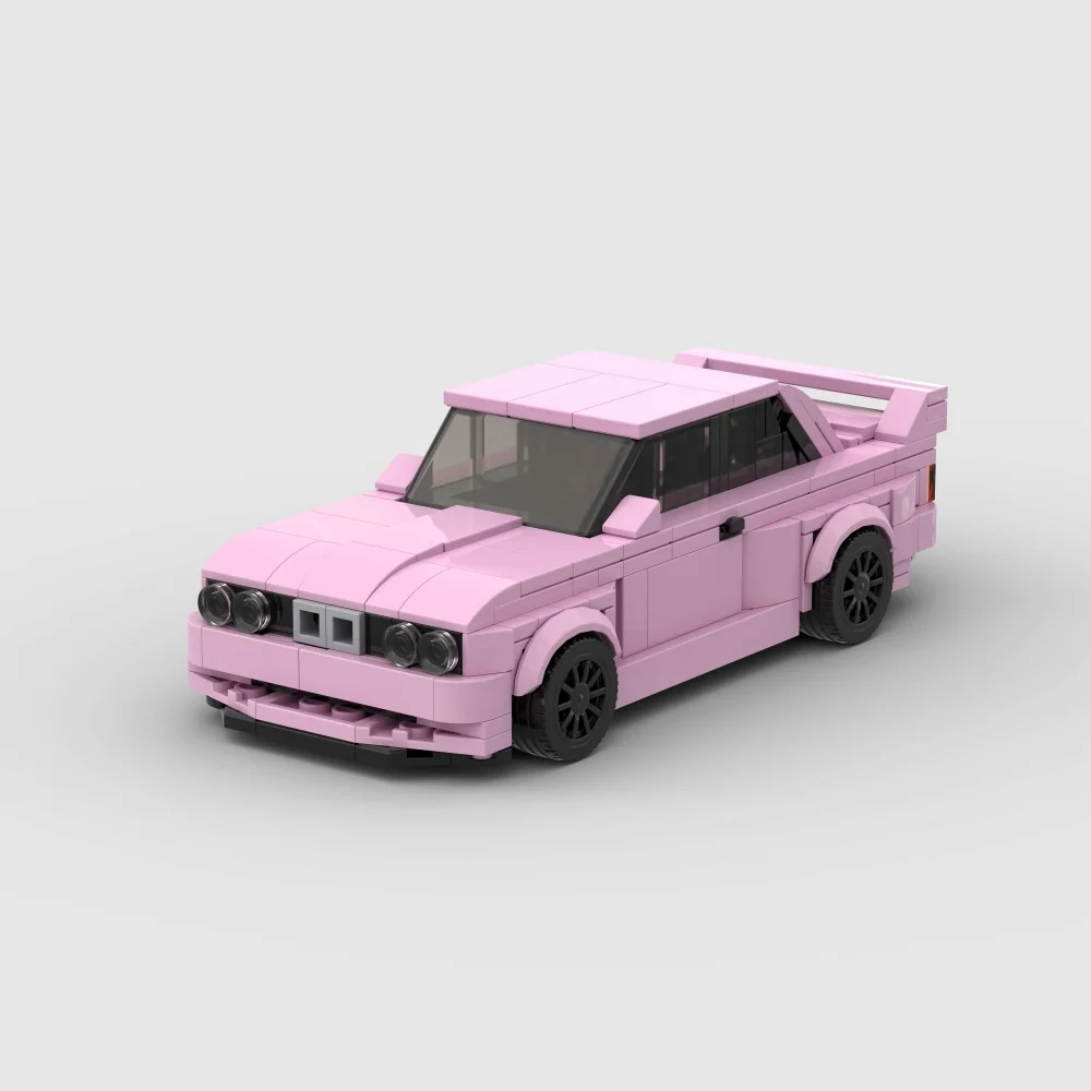

435PCS Pink Sports Car MOC Building Blocks BMW 435PCS Pink Sports Car MOC Building Blocks BMW