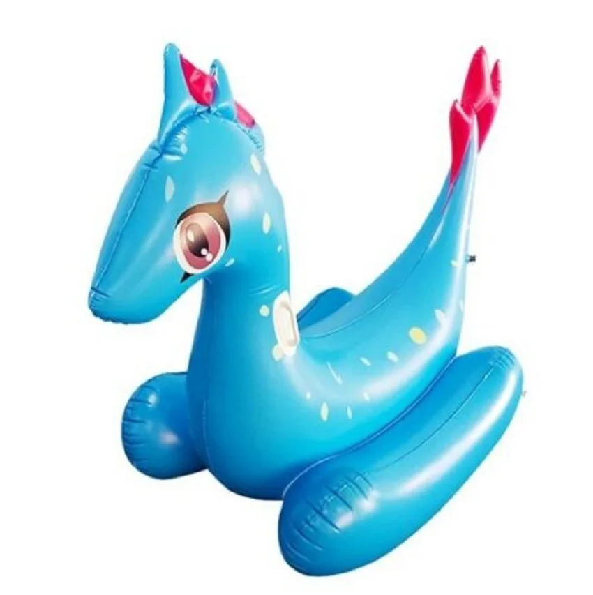 

Giant Inflatable Ride On Dinosaur Dragon Splash Swimming Party Pool Float Toy