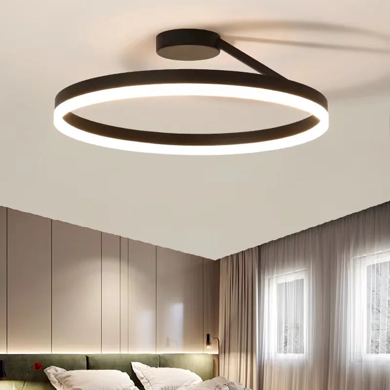 Minimalist Modern Led Restaurant Ceiling Lamp Sudy Bedroom Living Room Creative Nordic Personalized Art Decorative Lighting