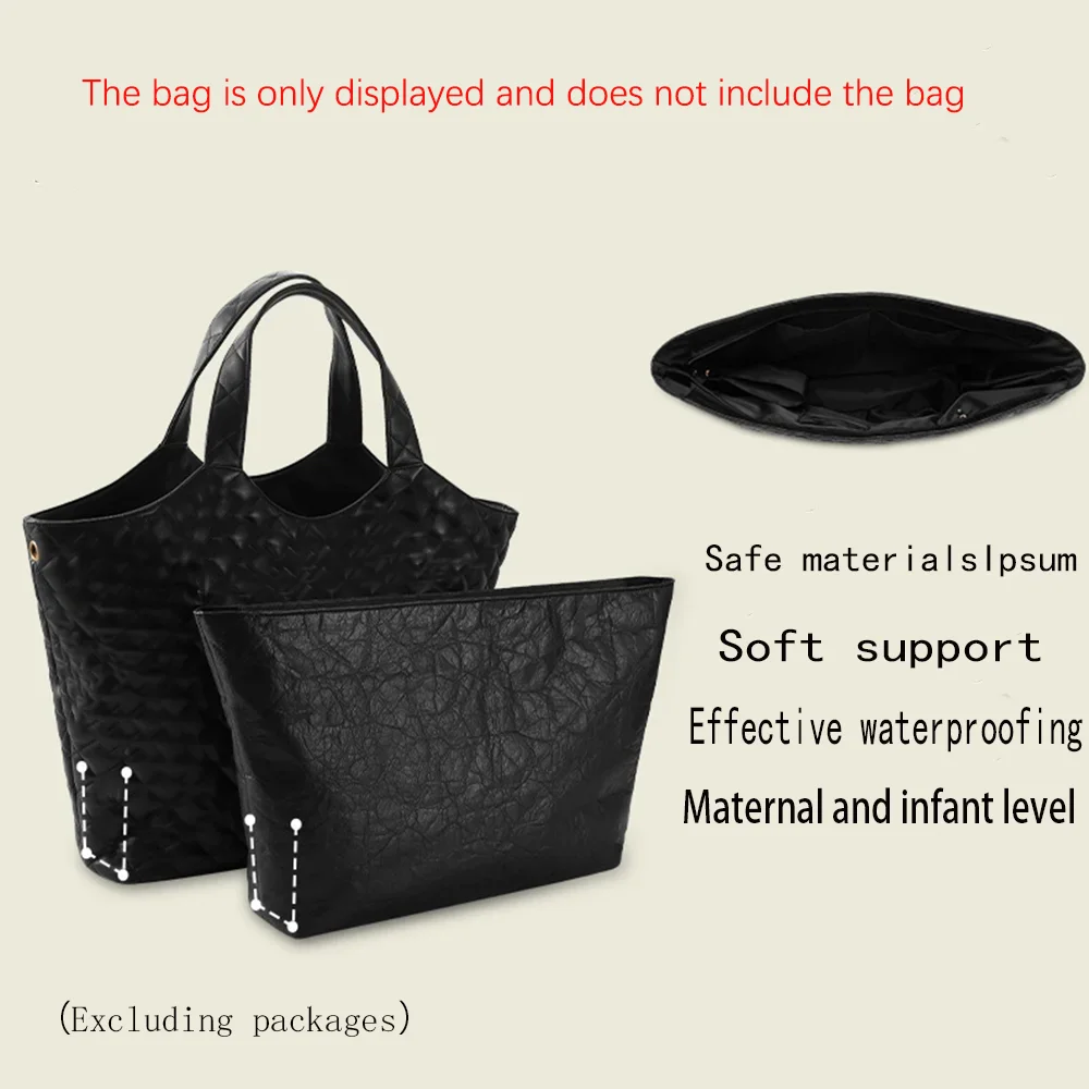 

Waterproof DuPont Paper Inner Liner Bag Triangle Tote Bag Inner Lining Bag Middle Bag Everyday Versatile