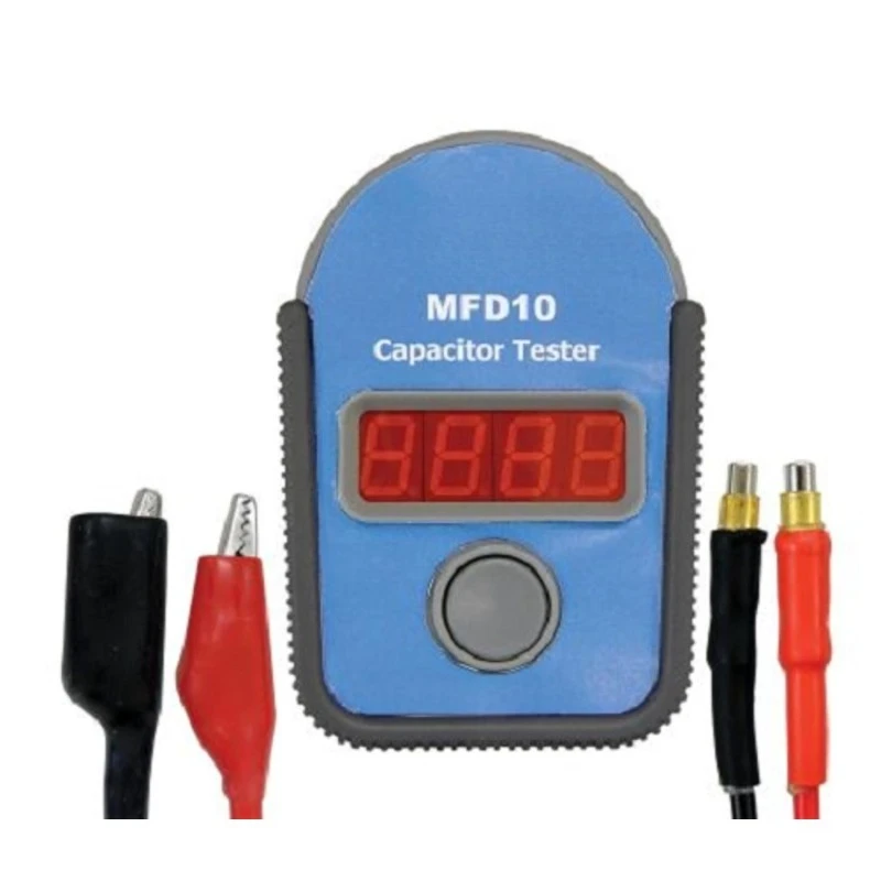 

Digital Capacitor Tester LED Display 0.01 to 10000mF Range 5 Percent Accuracy