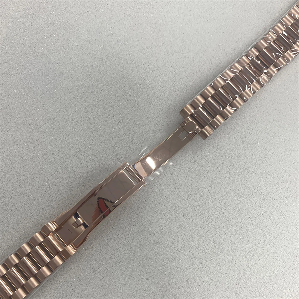 สายนาฬิกาสายแท่งสแตนเลสสตีล20มม. สายรัดข้อมือสปอร์ตของผู้ชาย