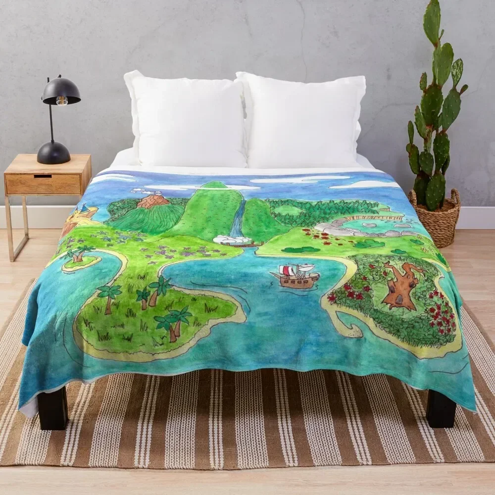 Neverland Throw Blanket Hair Decorative Sofas Blankets