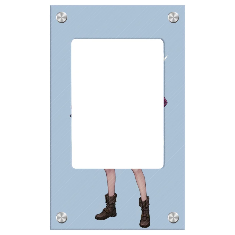 عرض فني لبطاقات TCG السحرية فاينل فانتسي FF كلاود تيفا أنيمي لعبة توسيع عشاق الفن الهدايا حافظة واقية من الأكريليك ذاتية الصنع #6