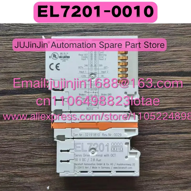 

EL7201-0010 Б/у в хорошем рабочем состоянии Быстрая доставка