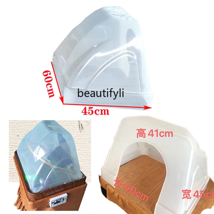 Shampoo bed Fumigation cover Fumigation machine Shampoo bed accessories Hair cover cover pad Headrest