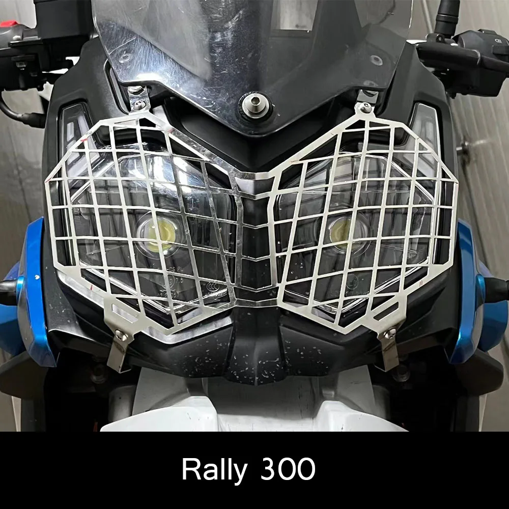 

Fit Rally300 Motorcycle Accessories Front Light Protection Cover Lampshade Headlight Guard For Loncin Rally 300 Voge Rally 300GY