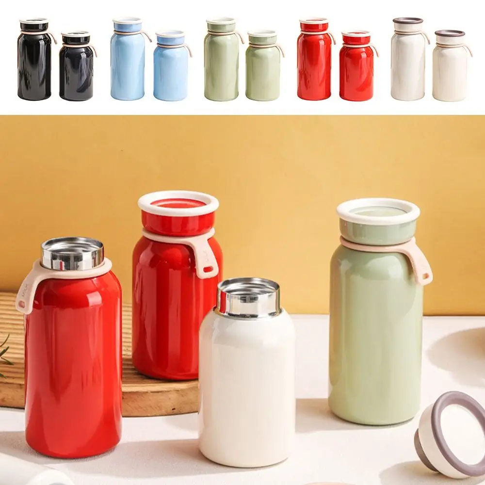 

Portable Multicolor Insulated Cup 300/400ml Long Lasting Japanese Milk Cup Heat Preservation Stainless Steel Vacuum Cup Gift