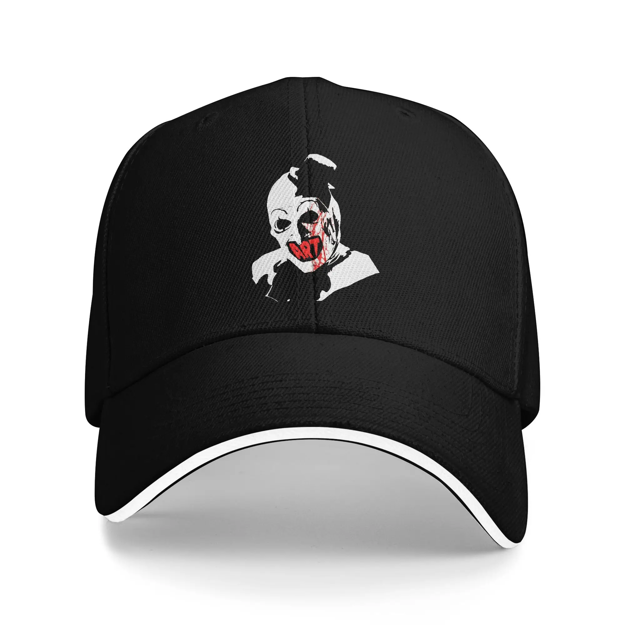 Terrifier Art Der Clown  Sun Baseball Cap  Spring Casual Hip Hop Hats For Couple Women Hunting Camping Snapback Cap
